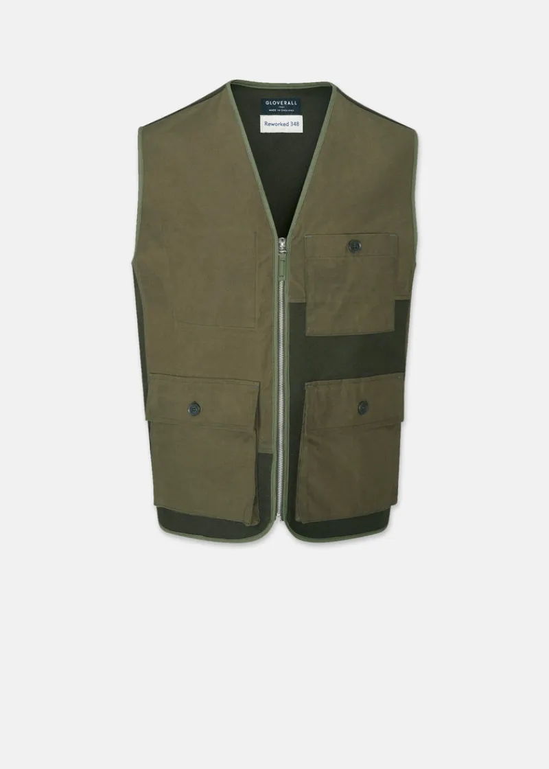 New Gloverall Renewed Serviceman Vest Khaki