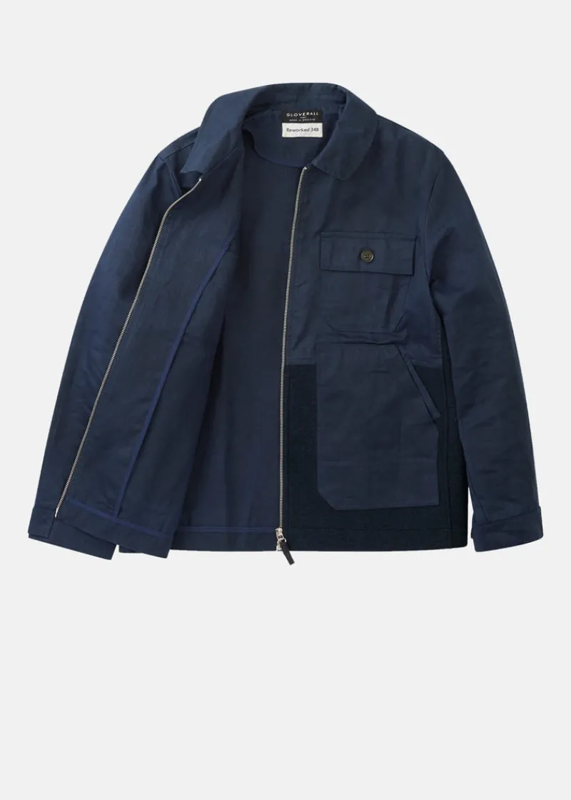 Hot Gloverall Renewed Works Jacket Navy