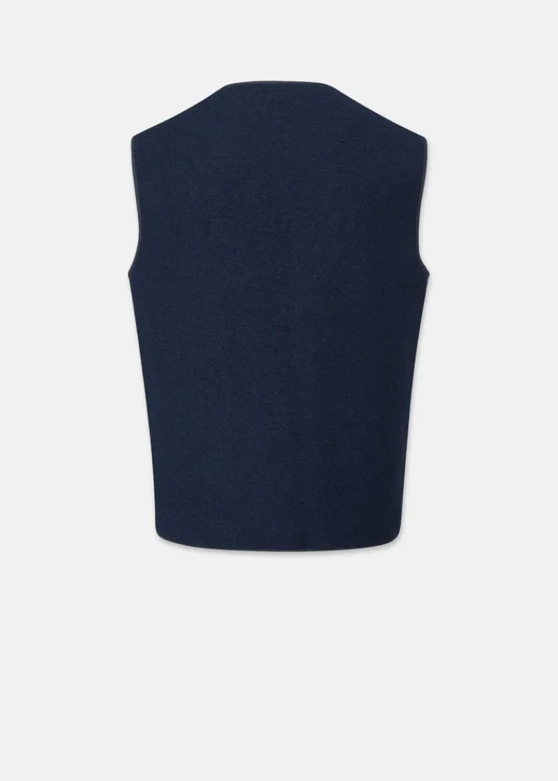Sale Gloverall Renewed Works Vest Navy