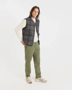 Outlet Gloverall Roger Check Gilet