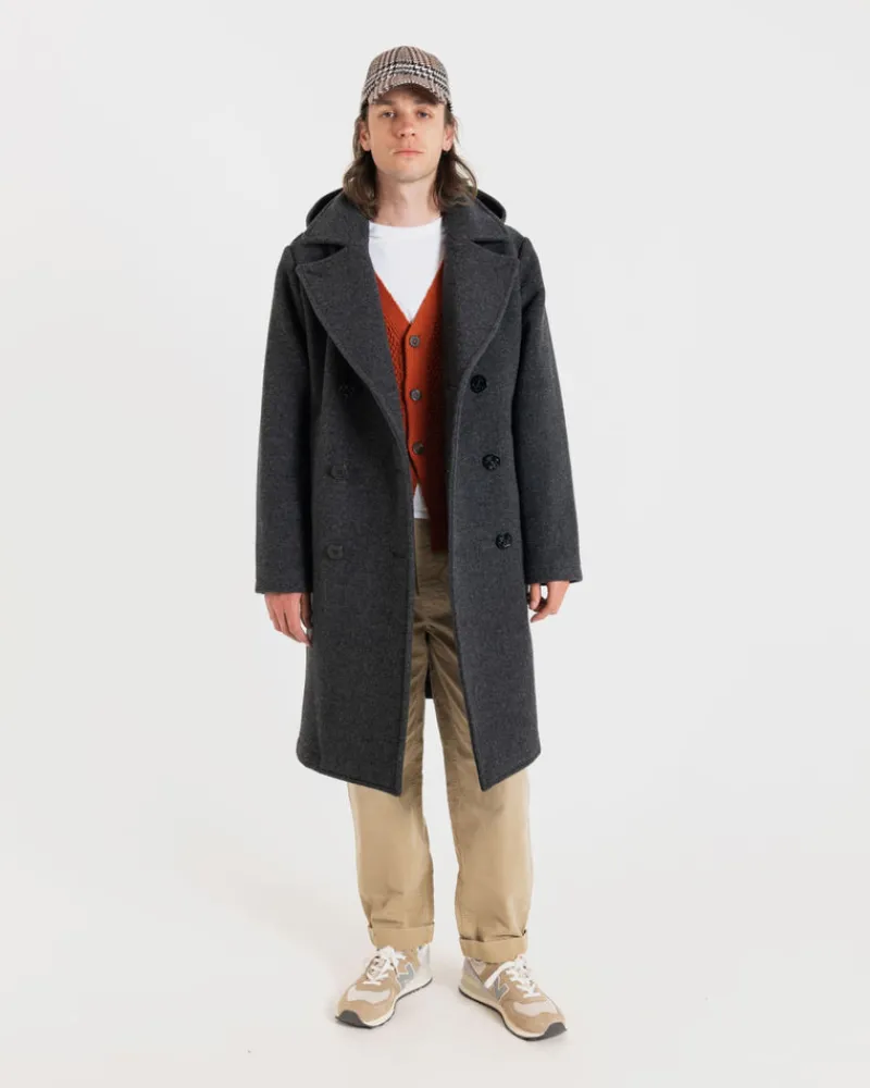 Hot Gloverall Shackleton Peacoat