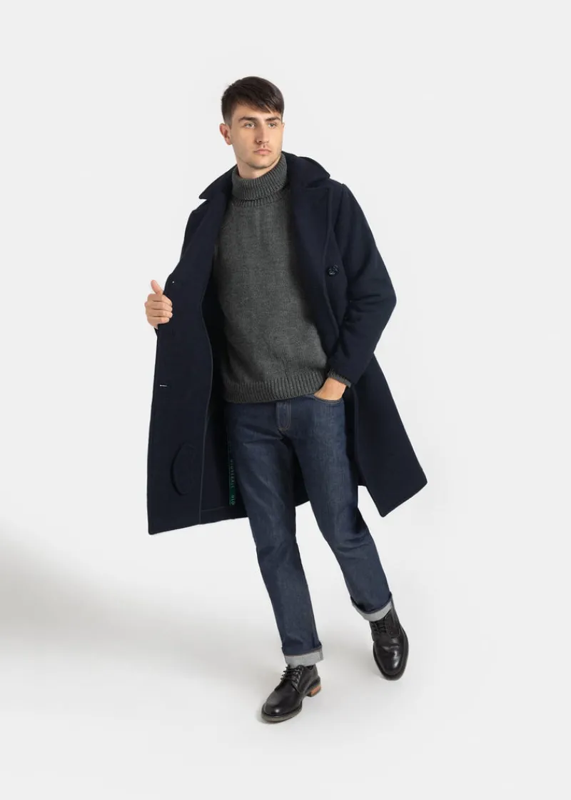 Clearance Gloverall Shackleton Peacoat