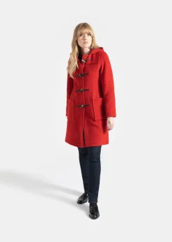 New Gloverall Slim Fit Dufflecoat für Damen