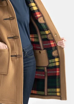Discount Gloverall Slim Fit Dufflecoat für Damen