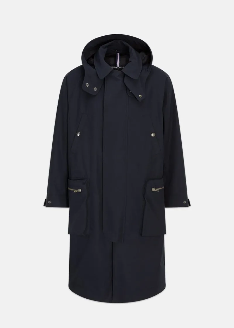 Best Gloverall Stanley Parka Black Navy