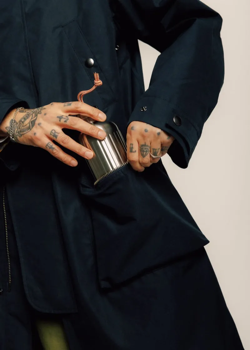 Best Gloverall Stanley Parka Black Navy