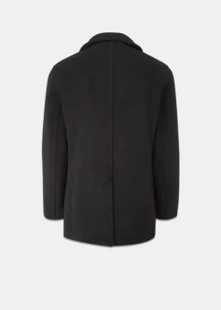 Discount Gloverall Tartan Churchill Peacoat Black Stewart