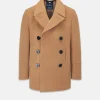 Clearance Gloverall Tennyson Peacoat Camel