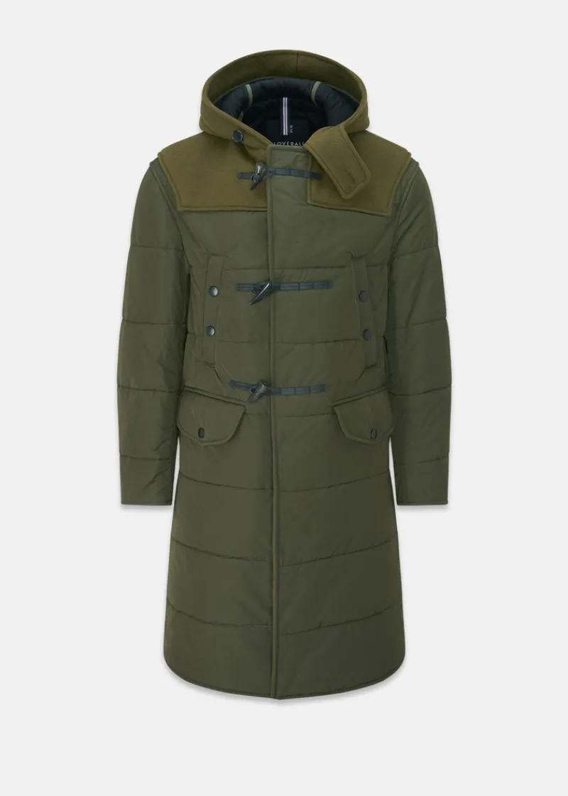 Discount Gloverall Thomas Puffa Duffle Coat Loden