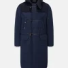 Online Gloverall Thomas Puffa Duffle Coat Navy