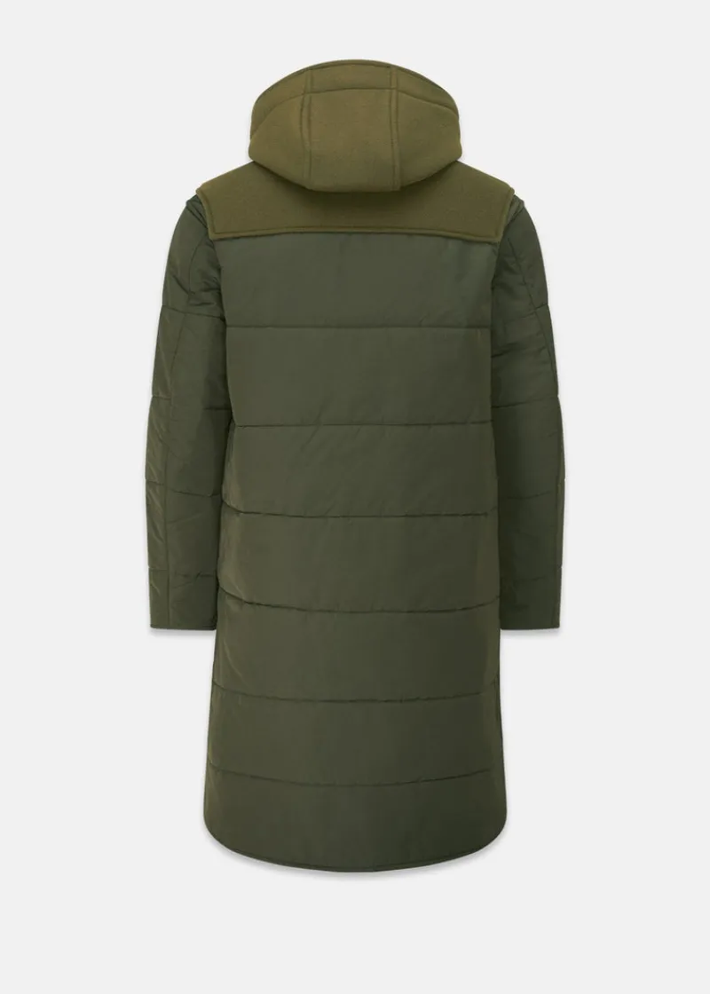 Discount Gloverall Thomas Puffa Duffle Coat Loden