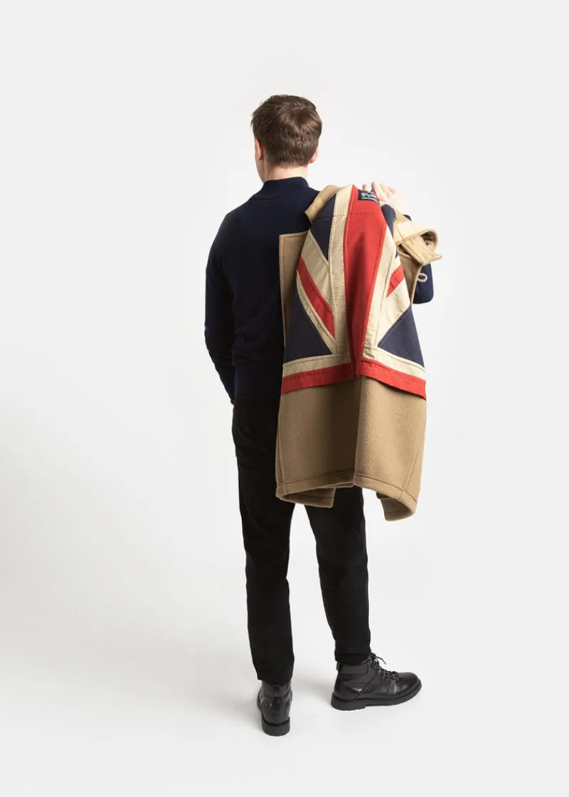 Clearance Gloverall Union Jack Mid Monty Dufflecoat