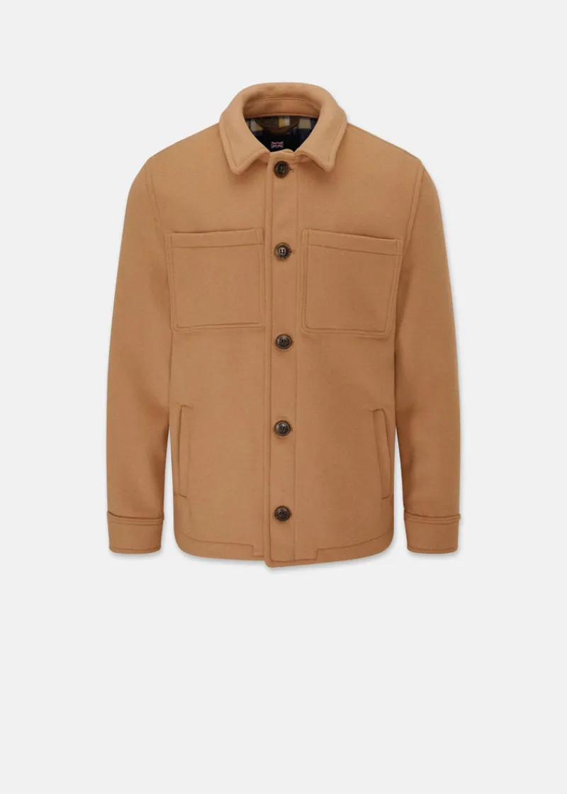 Clearance Gloverall Walter Jacket FC Camel