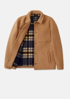 Clearance Gloverall Walter Jacket FC Camel