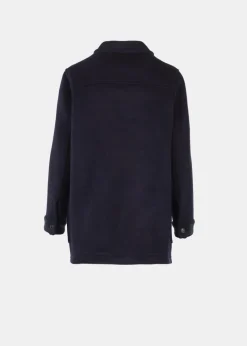 Outlet Gloverall Women's George Jacket Navy Black Watch
