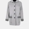 Best Gloverall Women's George Jacket Silver Prince of Wales