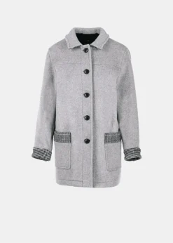 Best Gloverall Women's George Jacket Silver Prince of Wales