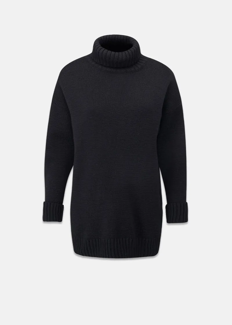 Discount Gloverall Women's Submariner Jumper Black