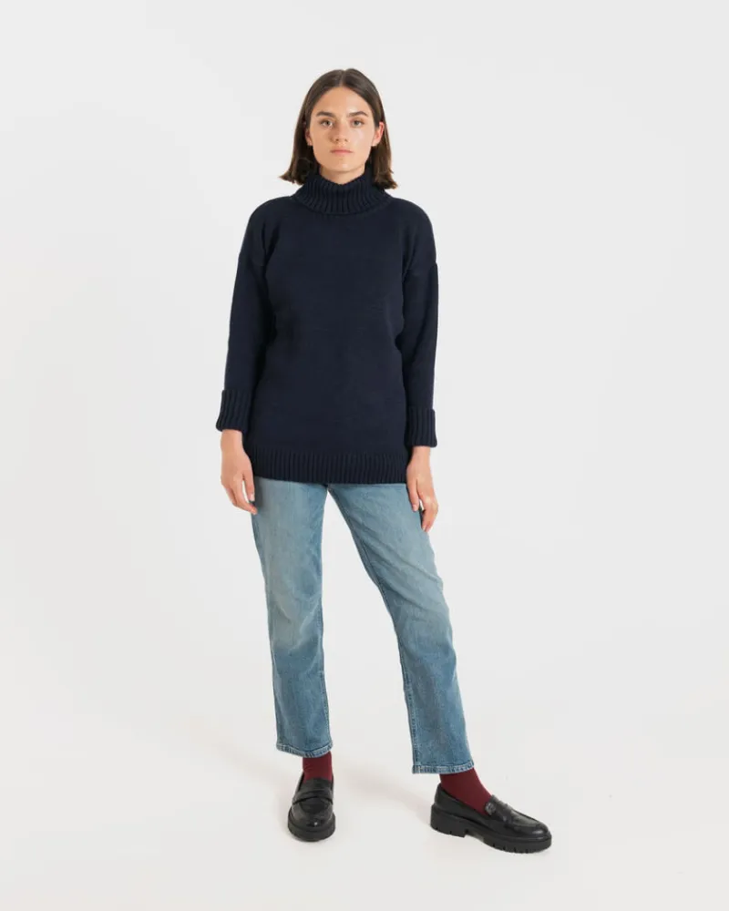 Online Gloverall Women's Submariner Jumper Navy